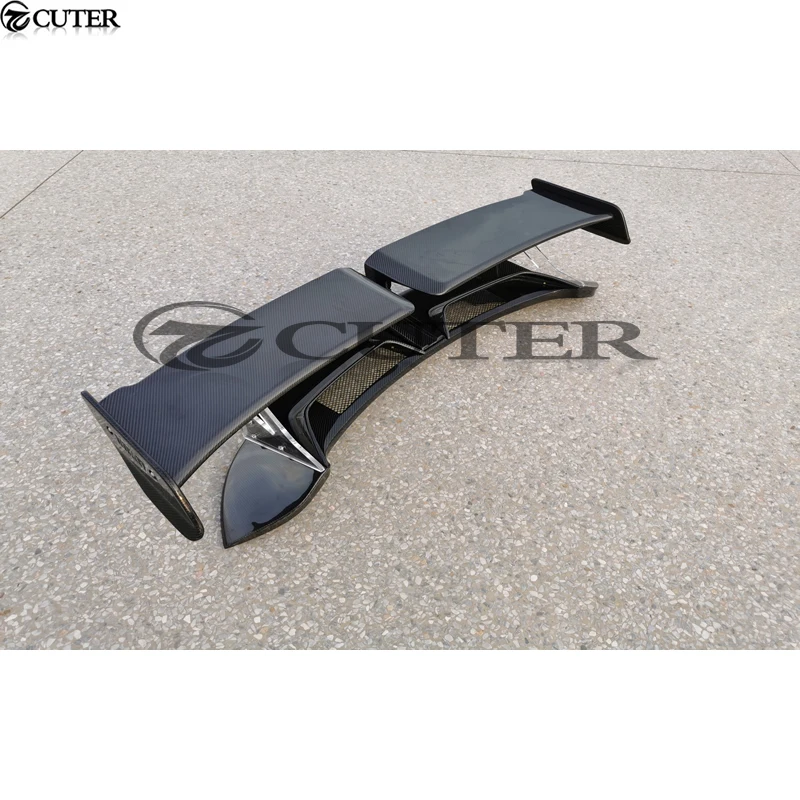 911 992 Ta Style задний спойлер из углеродного волокна комплект стекловолокна для Porsche