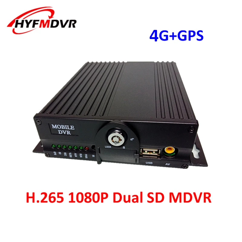 

Fleet management 4CH 1080P AHD SD MDVR GPS 3G 4G with ADAS driver fatigue DSM
