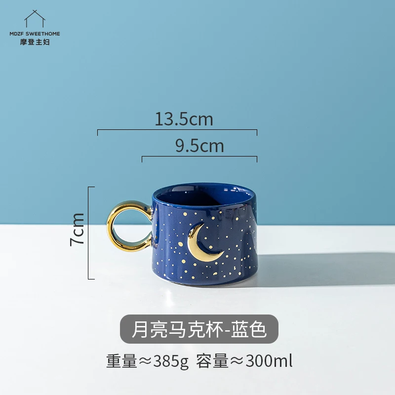 

Luxury Cute Creative Mugs Ceramic Gifts Gold Travel Espresso Mug Eco Friendly Coffeeware Filizanki Do Kawy Couple Mugs EA60MK