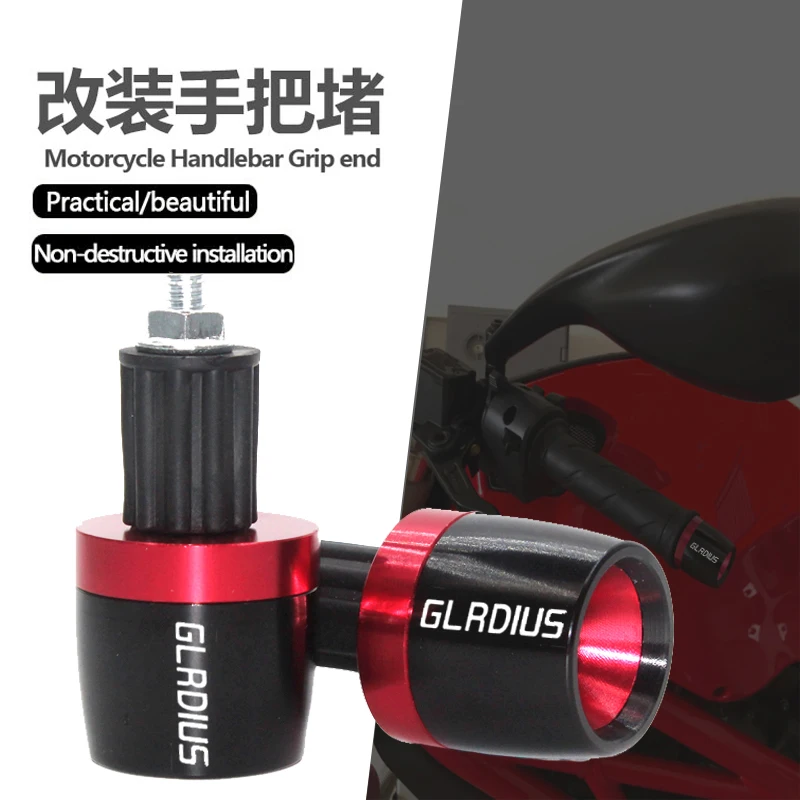

For Suzuki Gladius SFV650 GSR400 GSR600 SV400 SV650 SV1000 Plugs Motorcycle 7/8'' 22mm Handlebar Moto Handle Bar Grips Cap Ends