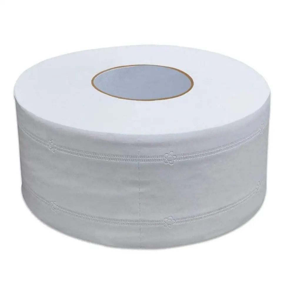 2 рулона туалетной бумаги Jumbo Soft для бытовой и коммерческой туалетной бумаги 4-слойная натуральная деревянная туалетная бумага целлюлозная ... от AliExpress WW