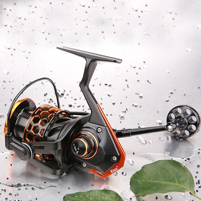 13 + 1BB спиннинг катушка спиннинга для морской рыбалки с металлической ручкой