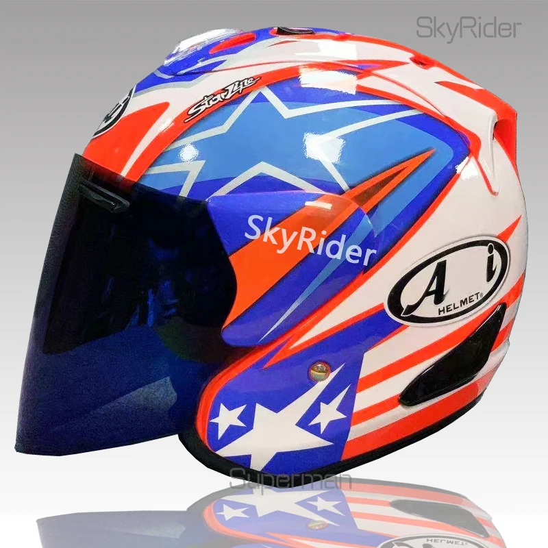 

Мотоциклетный шлем HAIDUN с открытым лицом, гоночный шлем для мотокросса, для езды на мотоцикле