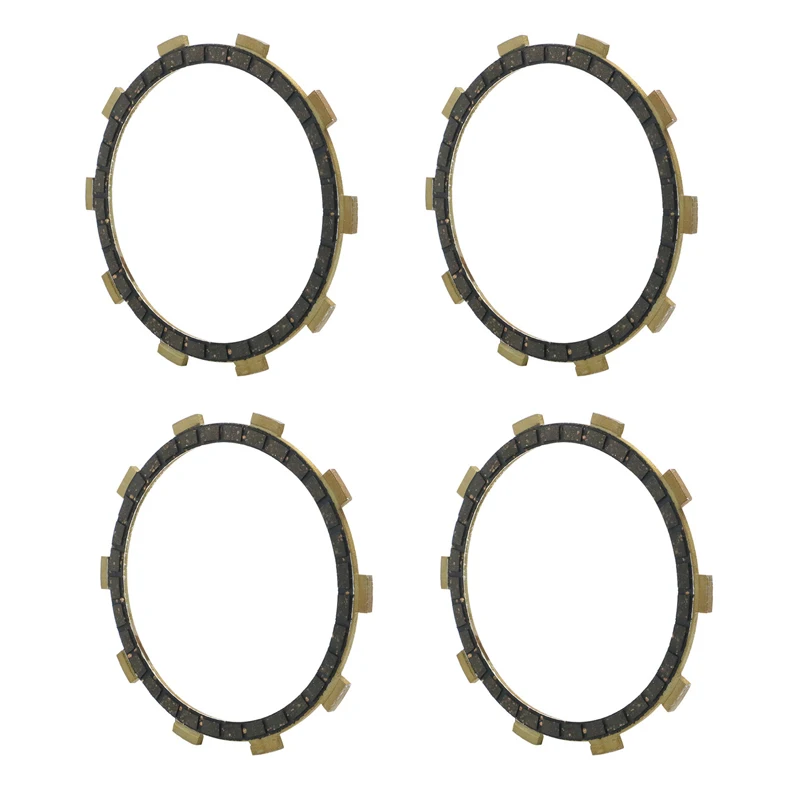 Комплект из 4 дисковых прокладок для фрикционного Сцепления Мотоцикла замена 3HA