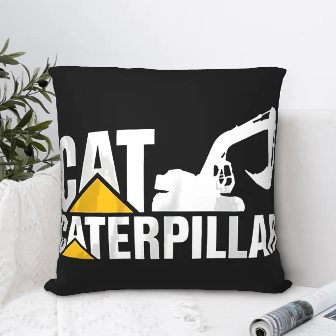 

New Caterpillar Logo Personality Print Decorative pillow cover for home sofa