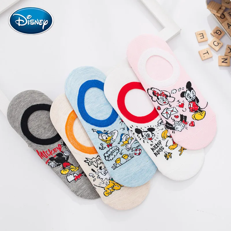 Disney и рисунком Микки Мауса из мультфильма аниме женские тонкие сезон весна лето