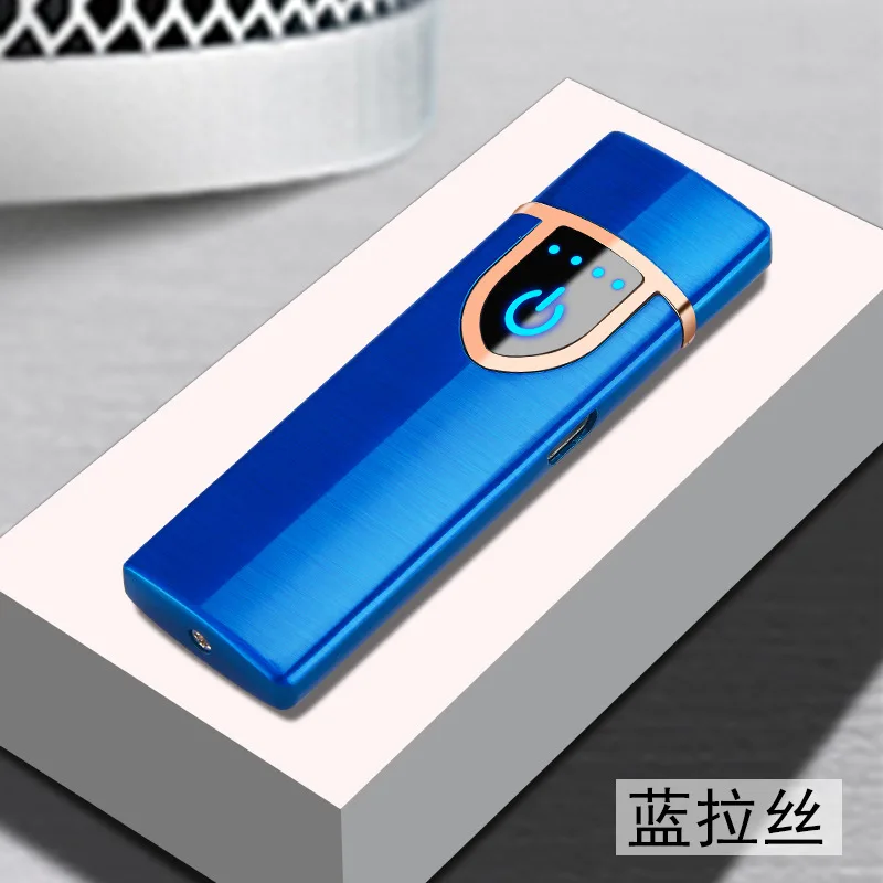 USB зажигалка Электронная подарок для мужчин портативная гаджеты инструмент