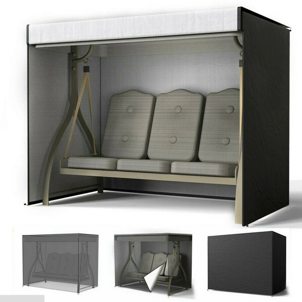 210D 3 местный подвесной гамак для кресла с качелями пылезащитный чехол защиты