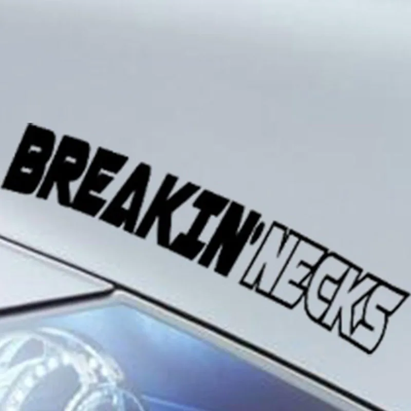 EmpireYing 8 цветов break Necks динамические забавные буквы слова художественная наклейка