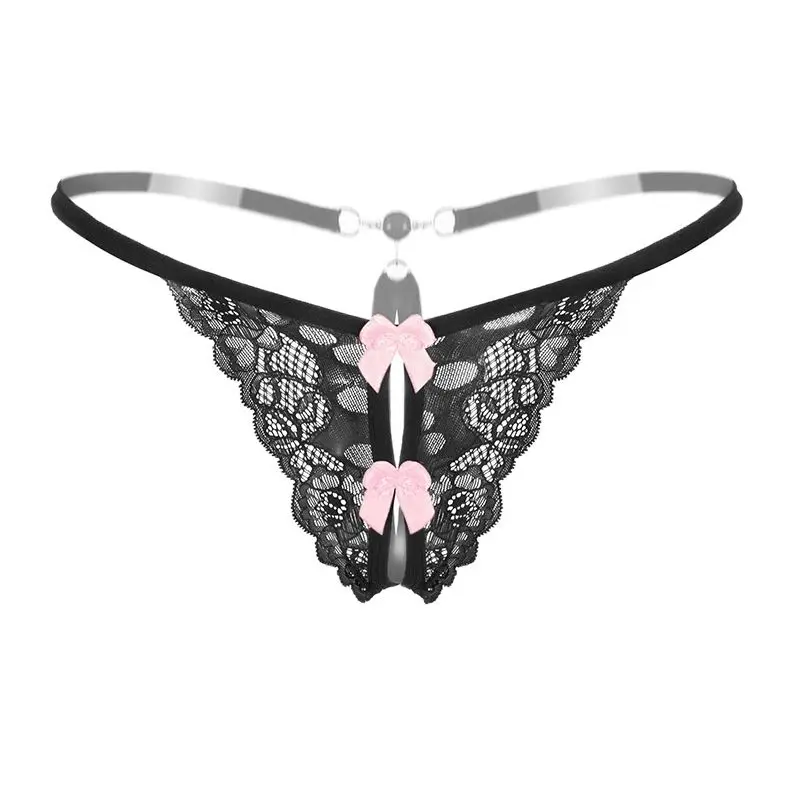 

Женское нижнее белье, сексуальное нижнее белье, тонкий пояс, стринги, соблазнительные, прозрачные, кружевные, с открытой промежностью, T-обра...