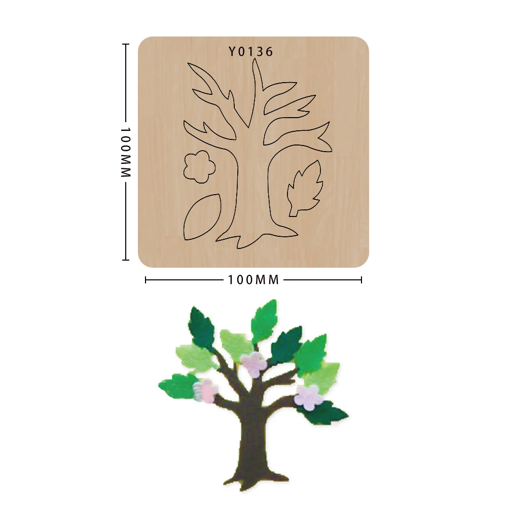 

Diy Craft Scrapbook Wooden Cutting Die Making Decor Supplies Dies Template Suitable For Common Die-Cutting Machines