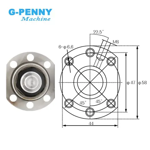 Шариковый винт SFU 2005 G-PENNY MACHINE