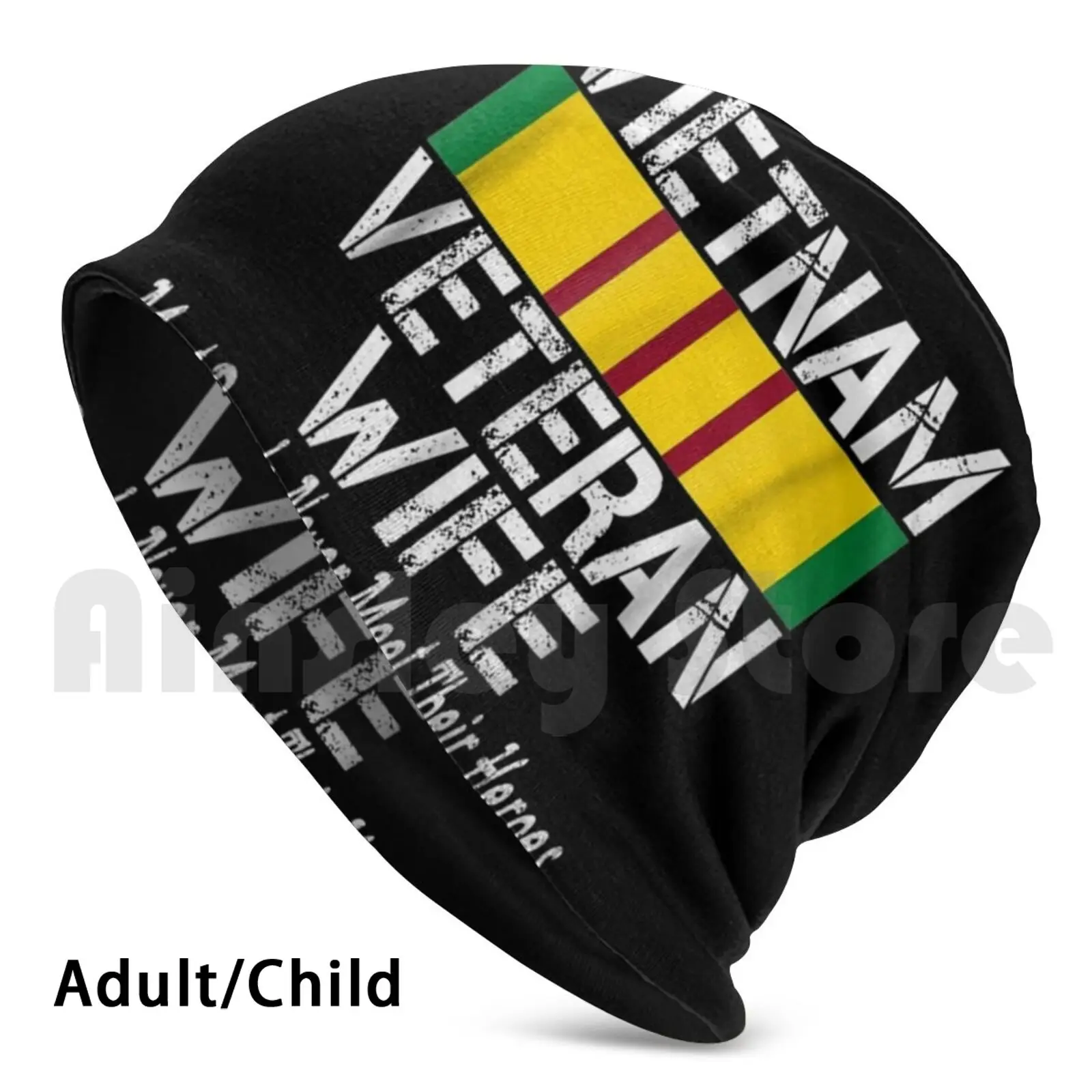 Вьетнамская ветераная жена трикотажная шляпа в стиле хип-хоп ветеран