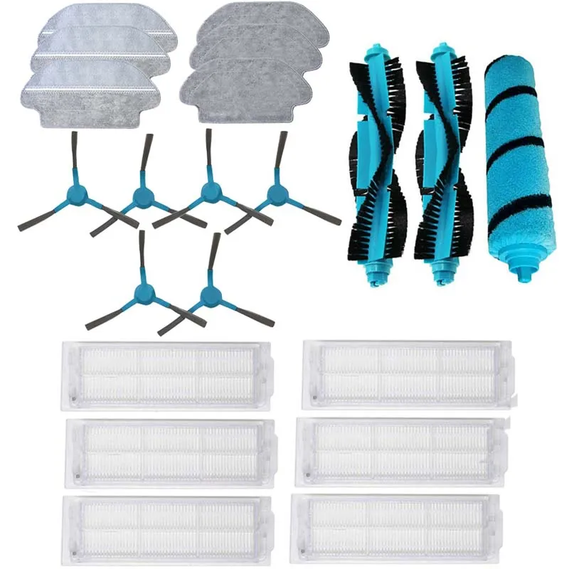 

Запчасти для робота-пылесоса Viomi V2 Pro, основная и боковая щетки, фильтры НЕРА, аксессуары для уборки