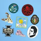 Череп Осьминог Олень Лось Elvis Presley термальная ткань наклейка одежда утюгом нашивка значок для одежды