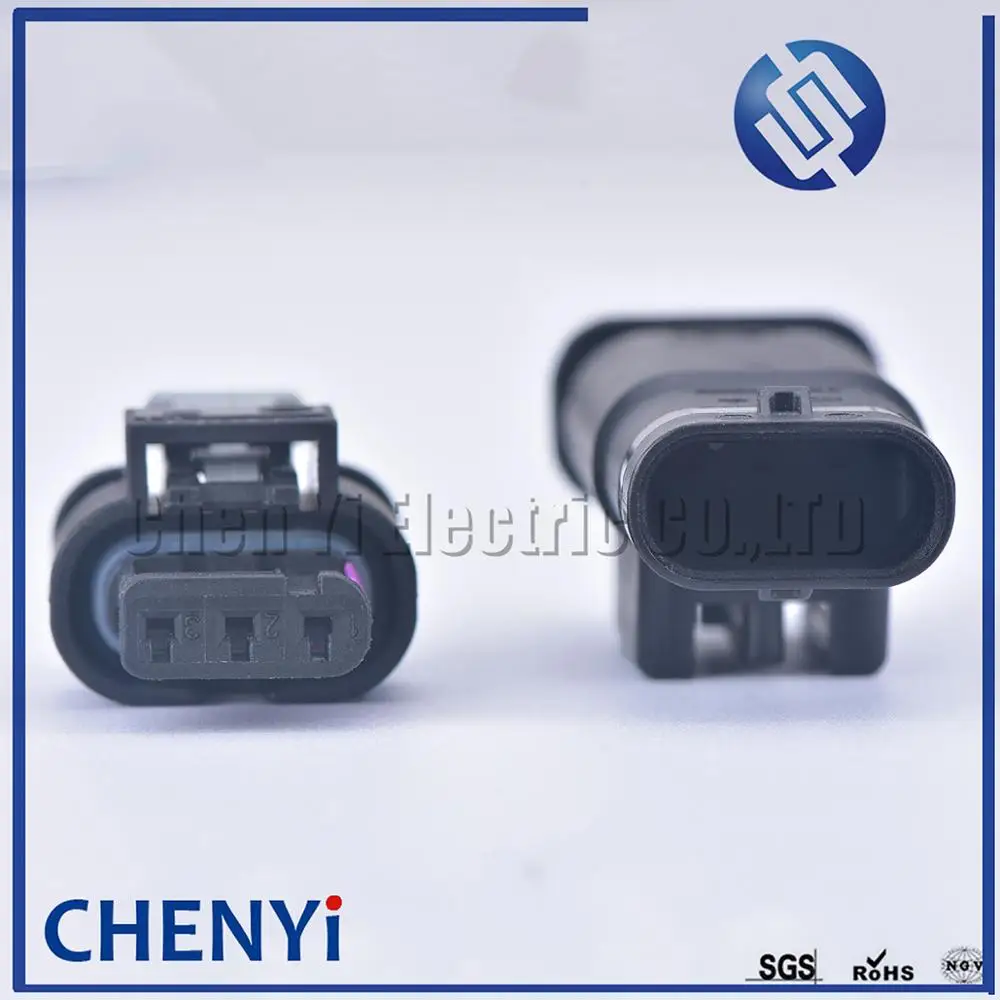 2 комплекта 1718653 1 TE Tyco AMP 3 pin мужской женский Авто Электронный водонепроницаемый