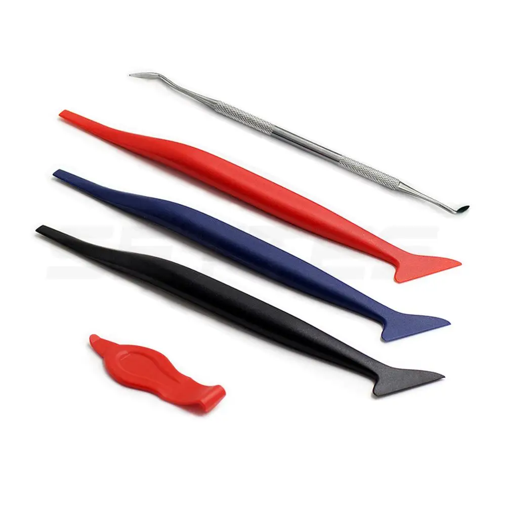 5 шт. наклейки для автомобиля Угловые декоративные скребок тонирования окон