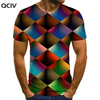 qciv brand geometry t shirt men colorful anime clothes abstract funny t shirts psychedelic shirt print mens clothing hip hop
