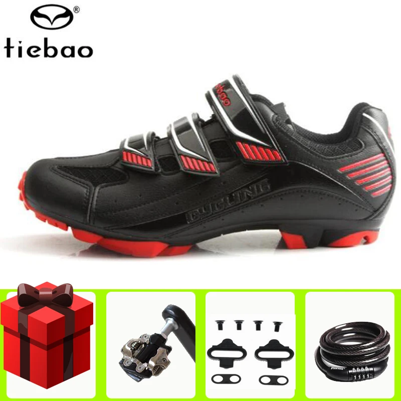 B1805 add all Tiebao велосипедная обувь sapatilha ciclismo mtb горный велосипед chaussure vtt велосипедный самоблокирующийся Нейлоновая подошва мужские кроссовки wo мужские гоночные - Цвет: B1805 add all