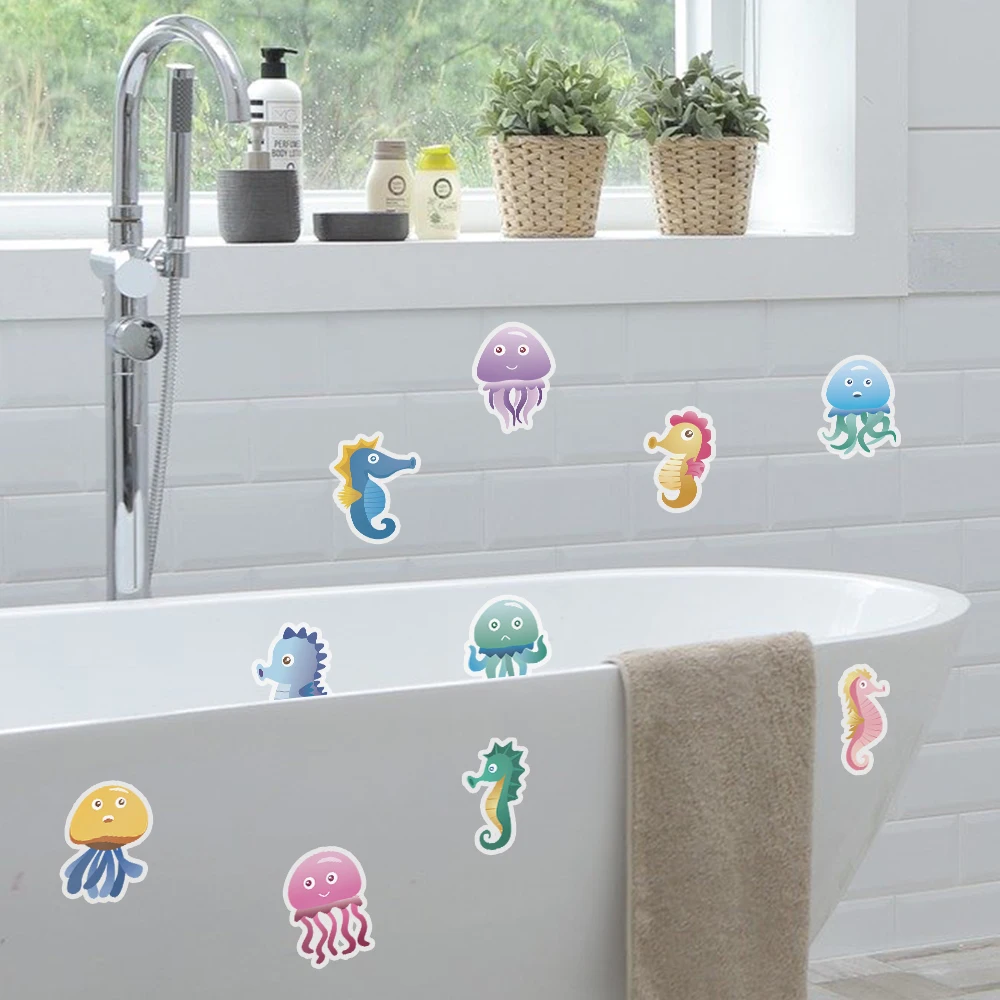 

Waterproof Non-slip Children Bathtub Decoration Sticker 10PCS