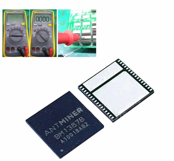 

Brand new original BM1387 BM1387B Antminer S9 hashrate board repair and production of mining chips