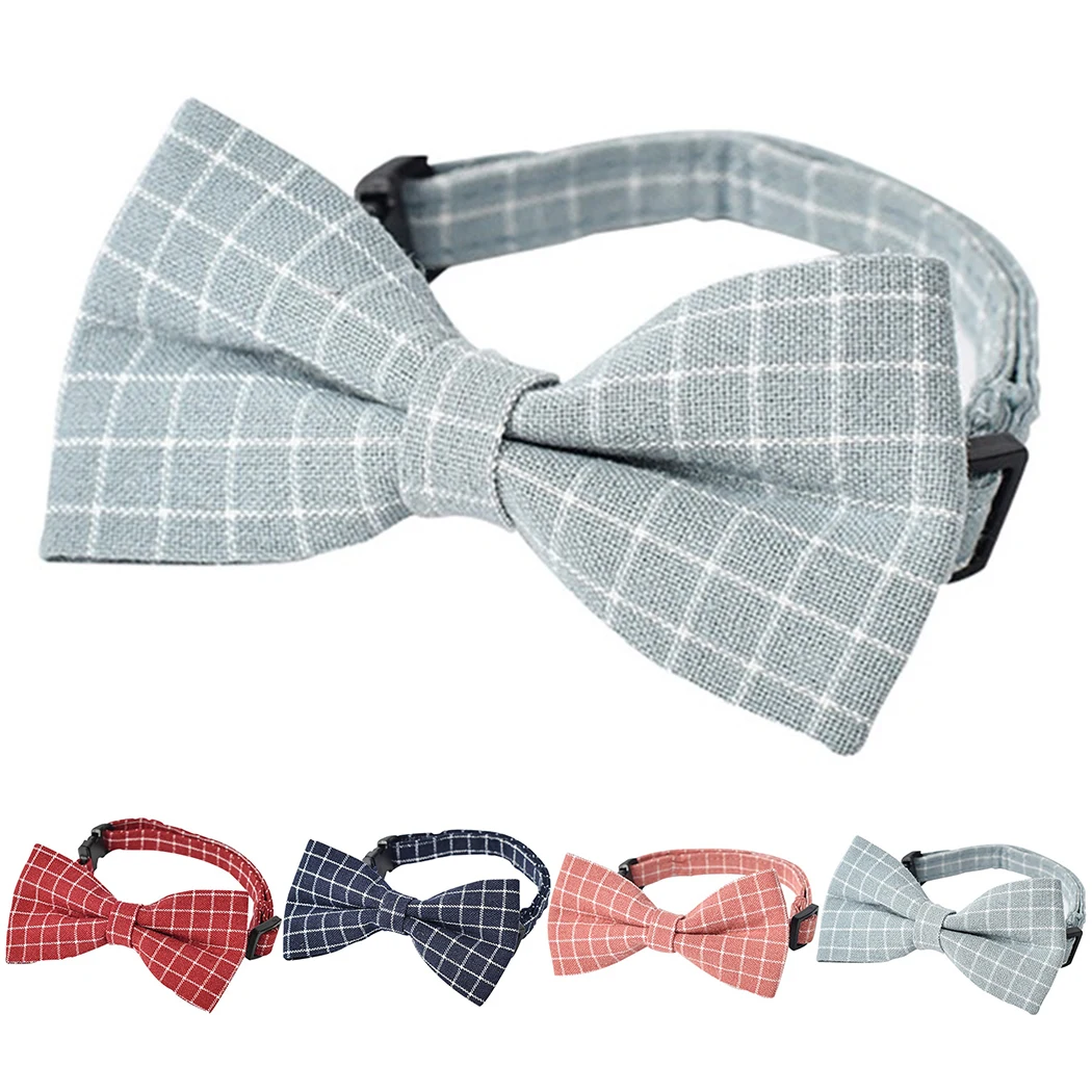 1PC Pet Puppy Dogs Adjustable Bow Tie Collar Necktie Bowknot Bowtie Holiday Wedding Decoration Accessories New