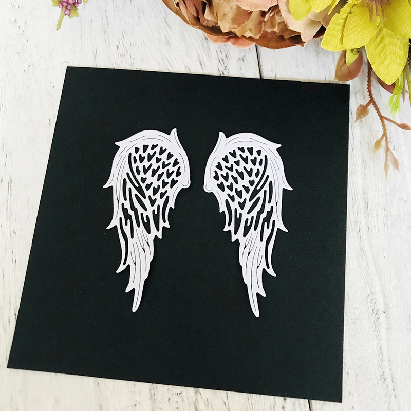 metal cutting dies cut die mold Christmas Angel love wings Scrapbook paper craft knife mould blade punch stencils | Дом и сад