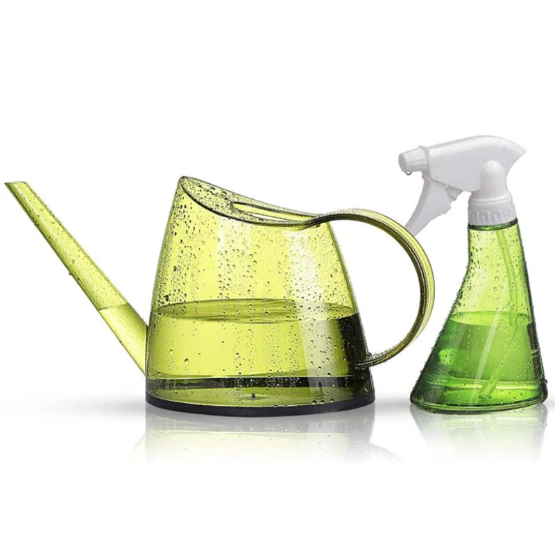 

Кастрюля для полива с распылителем тумана, Длинный Носик, чайник с матовой поверхностью, для комнатного и уличного полива