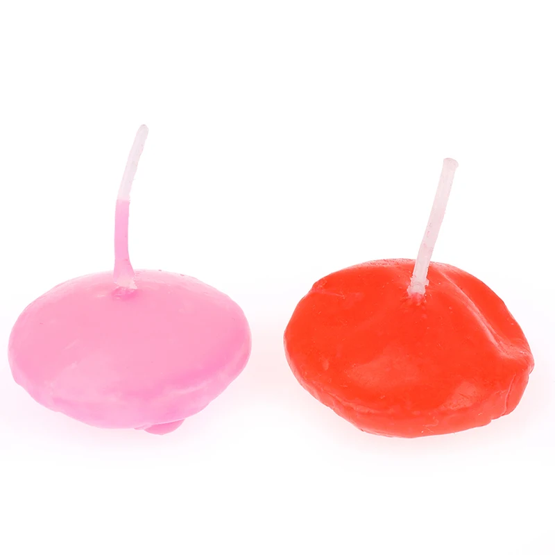 10 искусственных мини-плавающих свечей неароматическое романтическое украшение