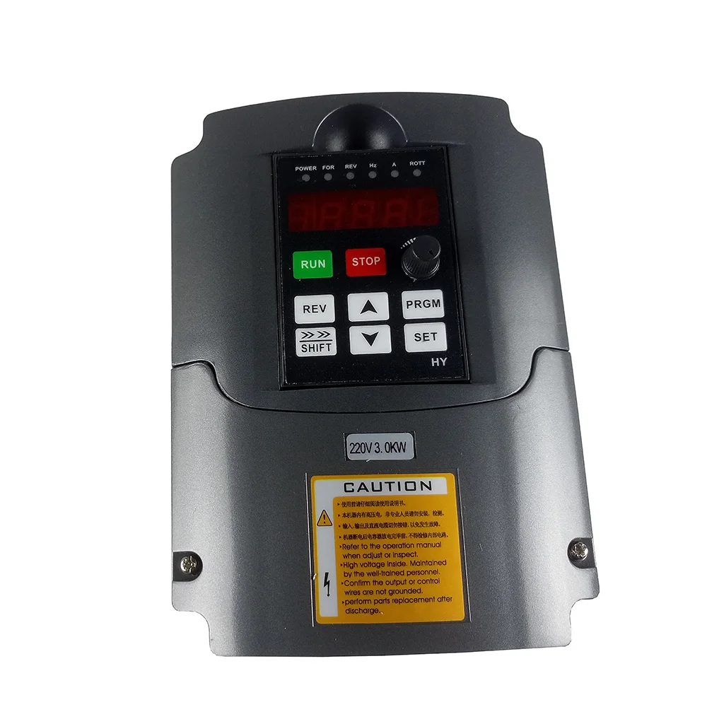 220v 3.0kw VFD инвертор с переменной частотой 1HP/3HP вход 3HP Выход Регулируемый на станке