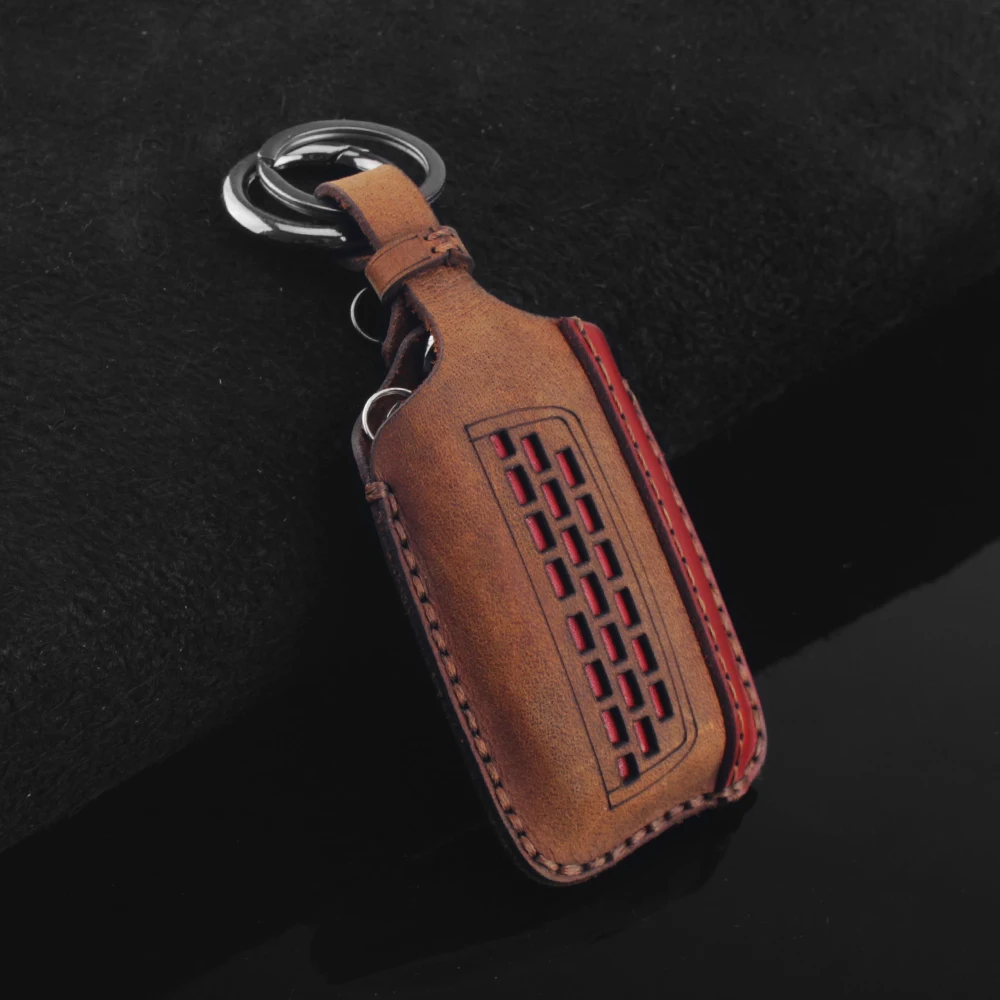 Кожаный чехол KEYYOU для Land Rover RANGE ROVER SPORT Evoque Freelander 1 2 Found 3 4 A8 Jaguar XF | Автомобили и