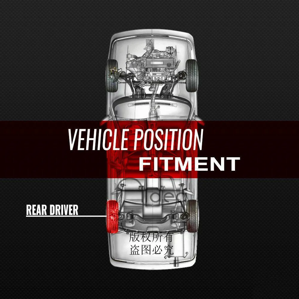 Новый задний пневматическая распорка для 2009-2016 Land Rover LR4/Дискавери 4 (L319) 2 7 TD 4x4 3 0 4x