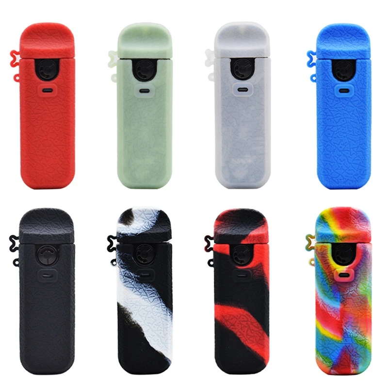 

Silicone Case Protective Cover Shield Wrap Sleeve Skin with free lanyard For smok nord 4