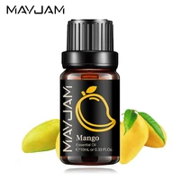 10ml mango passion fruit fragrance oil strawberry cherry pineapple banana litchi papaya coconut aroma oil for soap candle making