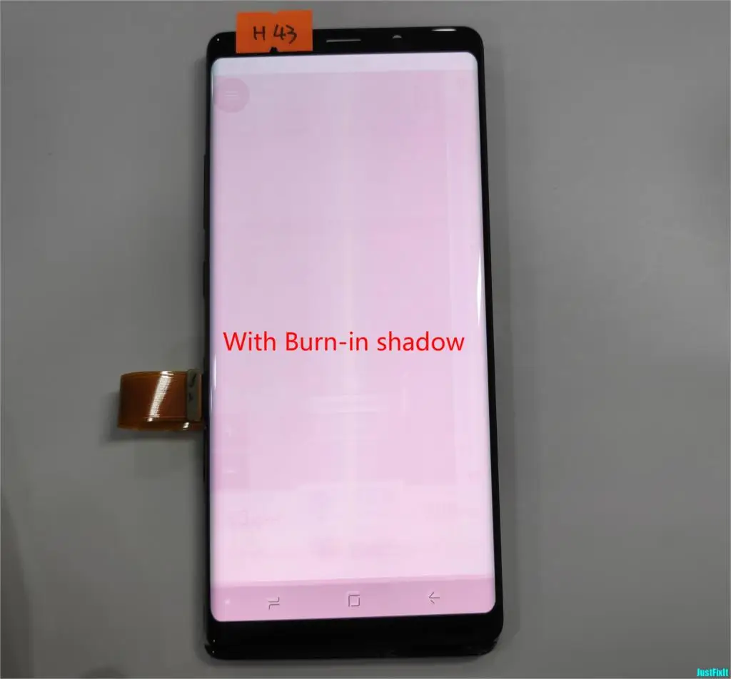 H43 Для samsung Galaxy Note 8 N9500 N950FD N950U дефект ЖК-дисплей кодирующий преобразователь сенсорного экрана в сборе 6," Super Amoled - Цвет: H43