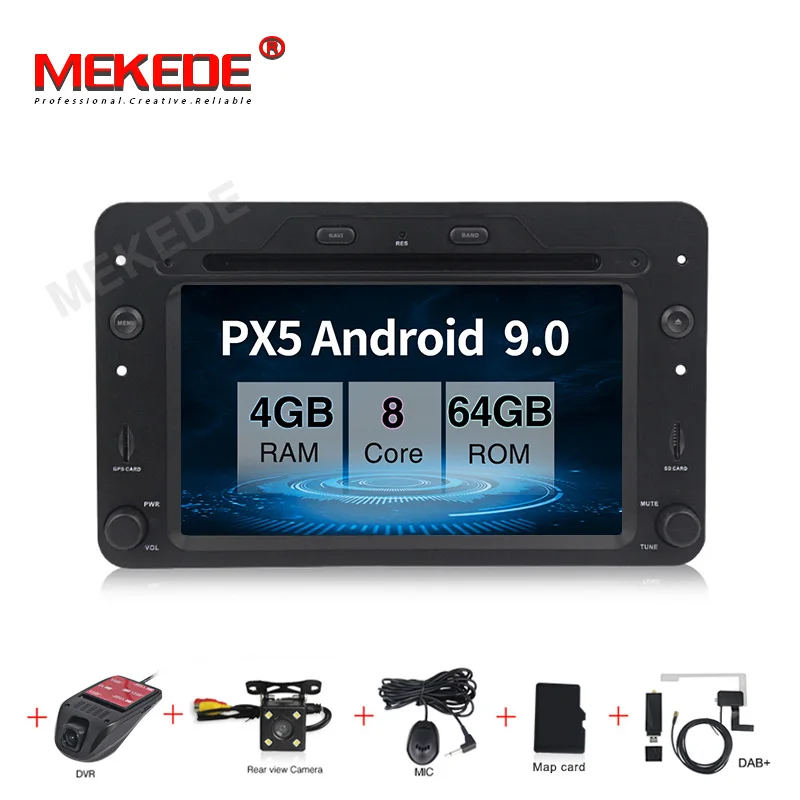 MEKEDE 4G 64G Android 9 0 автомобильный DVD gps для Alfa Romeo spider 159 Brera Sportwagon Радио Стерео