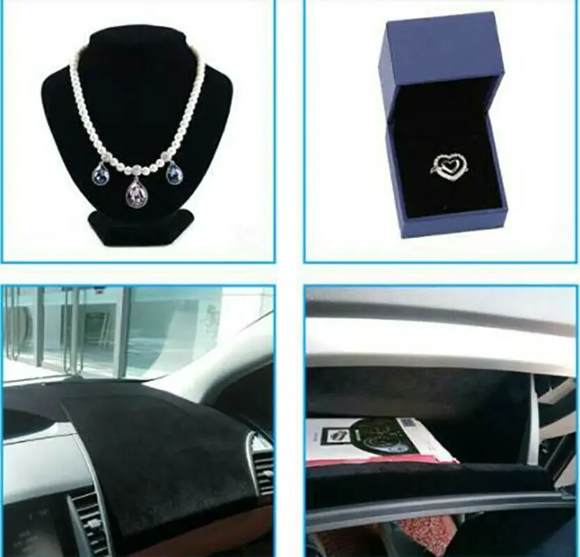 Самоклеящиеся бархатные тканевые листы с мягкой поверхностью 30 х20 см для