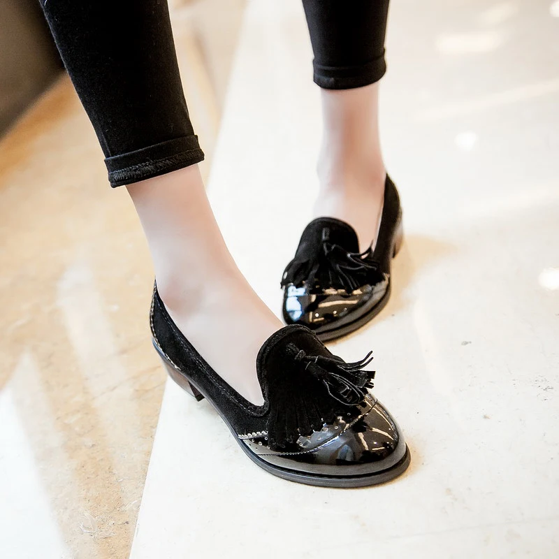 

Ladies Low Heel Pumps Block Heel Round Toe Womens Shoes Slip on Vintage Oxford Heels Dress Wedding Shoes Bridal Silver Gold