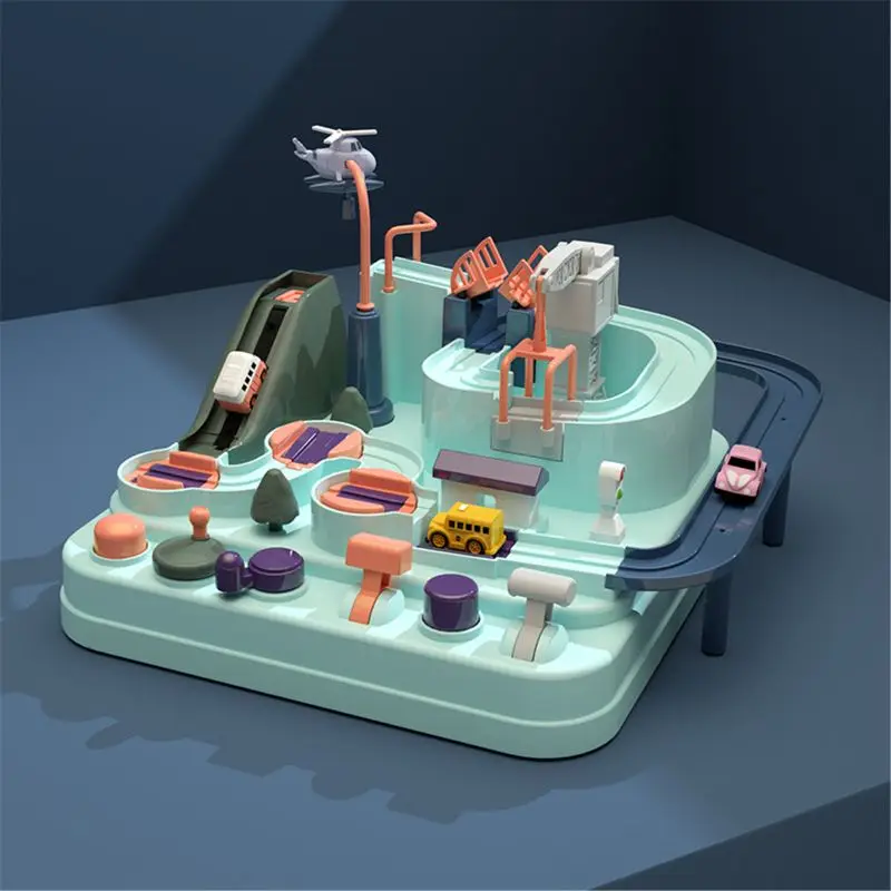 

2020 New Smart Wheels Park and Learn Deluxe Garage - Mini Pull Back Car Toys