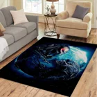 Alien Vs Predator 3D коврики с принтом для гостиной, большой нескользящий моющийся коврик для йоги, домашний декор