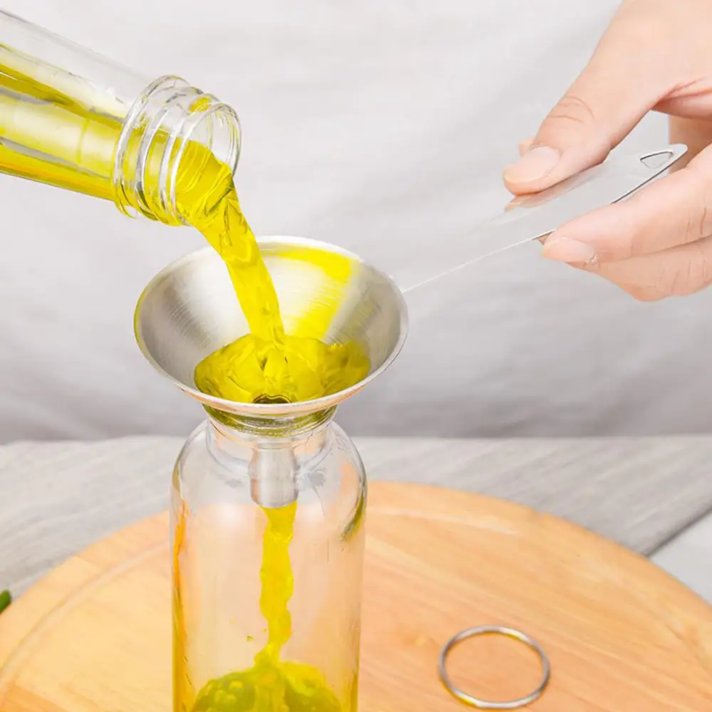 5 шт./компл. Воронка Из Нержавеющей Стали с ручками для переноса жидких сухих