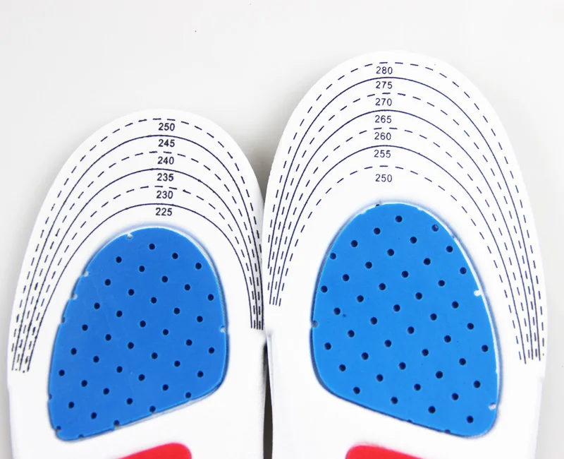Прямая поставка ортопедические стельки унисекс для спортивной обуви бега