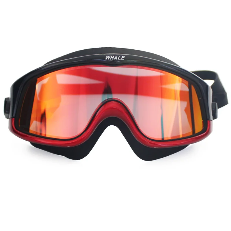 Очки для плавания мужчин и женщин удобные силиконовые водонепроницаемые