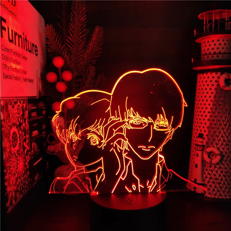 

Terror in Resonance 3D Illusion Led Nightlights Anime Light Lamp Multi Color Changing Lampara Bedroom Decor Manga Birthday Gift