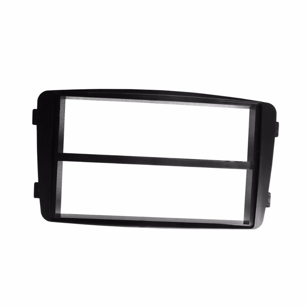 Один Din Fascia Для BENZ C CLASS W203 стерео панель с карманом для хранения CD DVD установка