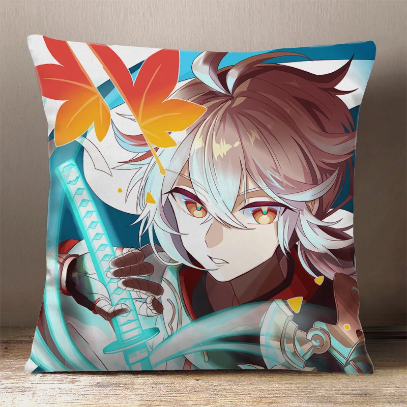 

Game Genshin Impact Kaedehara Kazuha Cushion Living Room Home Decor Sofa Cushions