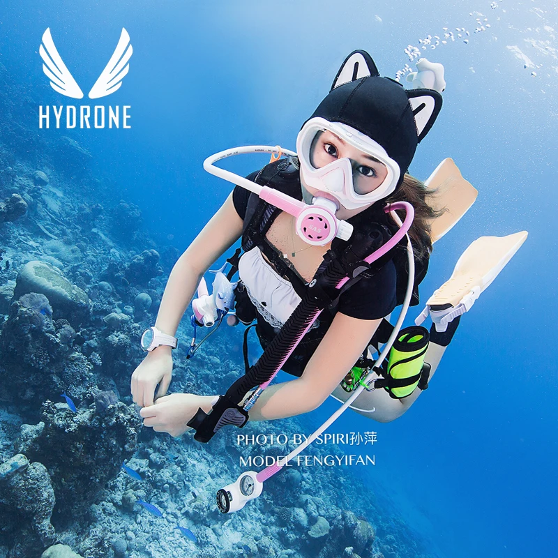 

Scuba Diving Mask Snorkel 3MM Neoprene Cat Dive Equipment Hood Hat Cap Helmet Underwater Sunscreen Anti-UV Warm Freediving