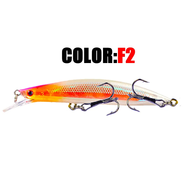 1 шт. тонущий гольян жесткая рыболовная приманка гремучая Воблер для щуки