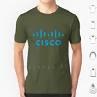 Хлопковая футболка 6xl с логотипом Cisco Systems, с логотипом Cisco Systems, в подарок, с логотипом Cisco Systems