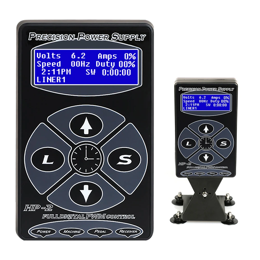 

Профессиональный источник питания для тату, обновленная тату-машина HP-2, интеллектуальный цифровой жидкокристаллический макияж, Двойной ис...